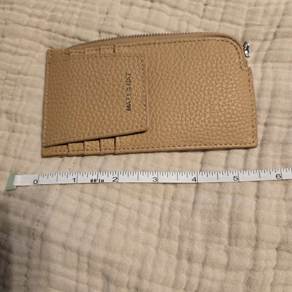 Tan Leather Card Holder